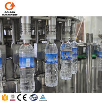Ligne de remplissage d'eau automatique compacte 6000BPH à faible coût et à retour sur investissement élevé pour la production d'eau potable