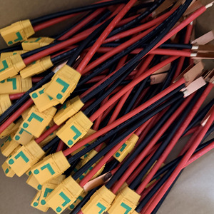 XT90 Kabel Silikon Ultra Lembut Inti Tembaga Murni 2-Pin Male to Female Rakitan Kabel Harness - Product Image 4