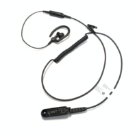 Headset Rotary Peredam Kebisingan dengan Tombol PTT Model G MOTOROLA PMLN8337A untuk Radio Dua Arah R7 FKP R7 NKP R7A APX N70 N50 N30