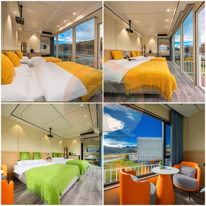 Apple Cabin Casas de contenedores resistentes a huracanes para Coast Island Living para dormitorios Almacenes Villas Supermercados Escuelas - Product Image 2