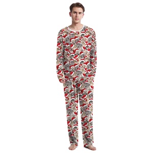 New Arrival Christmas Holidays <strong>Clothing</strong> <strong>Set</strong> Women Men Pajamas Couple <strong>Family</strong> Print Pajamas <strong>Sets</strong> - Product Image 4