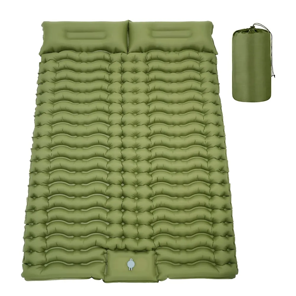 inflatable sleeping pad camping mattress sleeping mat self inflating double camping mat