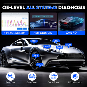 <span class=keywords><strong>Outils</strong></span> <span class=keywords><strong>d</strong></span>'analyse de diagnostic XTOOL InPlus IP608 Scanner de voiture OBD2 Système complet Analyseur de moteur automatique Scanner automobile avec plus de 30 réinitialisations - Product Image 4