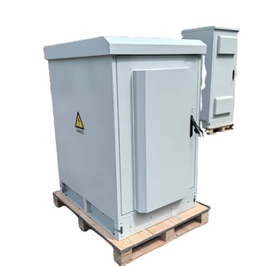 19 inch IP55 ngoài trời không thấm nước tủ 4u-9u cực gắn máy chủ giá bao vây nó mạng viễn thông lưu trữ Hộp hợp kim nhôm - Product Image 1