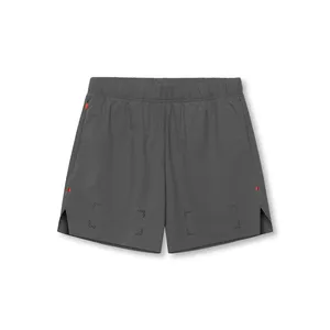 Pantalones cortos de baloncesto activos resistentes para hombre, pantalones cortos atléticos ligeros de 7 pulgadas con forro de compresión