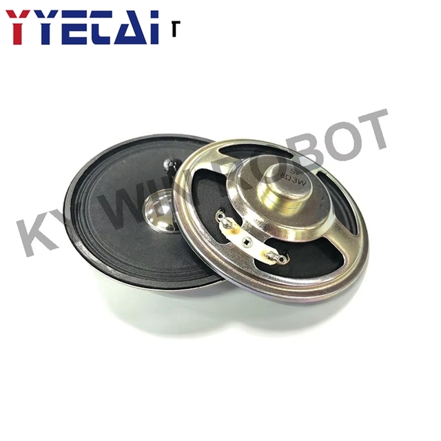 2pcs/lot New Ultra-thin speaker 8 ohms 3 watt 3W 8R speaker Diameter 77MM 7.7CM thickness 17.4MM