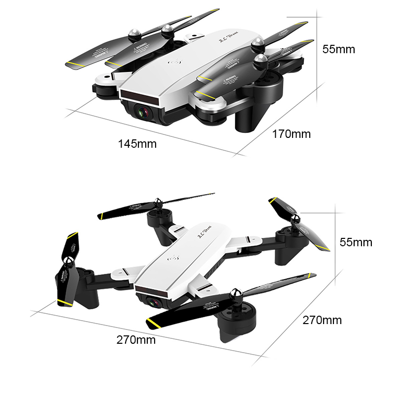 На SG700-S Дрон складной удаленное управление с помощью приложения жест 3D флип 2,4G FPV Quadcopter 720P 1080 4K HD мини-Дрон с двумя камерами