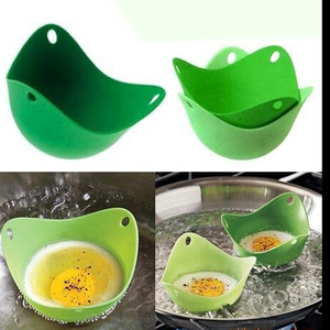 cucharas titular de huevo de silicona <span class=keywords><strong>muerde</strong></span> anti-colisión de huevo de silicona bandeja de utensilios de cocina utensilio - Product Image 5