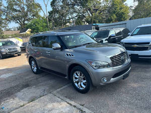 2014 QX80 4 ประตู SUV มือสอง เครื่องยนต์เบนซิน 8 ลิตร เบาะหนัง เกียร์อัตโนมัติ กล้องมองหลัง ไฟหน้า LED ซ้าย ซันรูฟ - Product Image 2