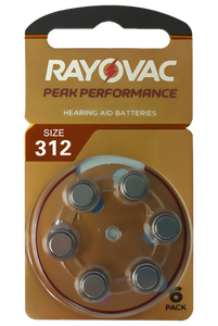Piles auditives primaires au lithium <span class=keywords><strong>Rayovac</strong></span> pour Peak, toutes tailles 10, 13, 312, 675, zinc-air pour produits auditifs et auditifs - Product Image 5
