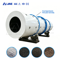 Ligne de production de granulateurs rotatifs pour engrais à base de gypse personnalisés LANE, capacité de 1 à 10 t/h, certifiée CE ISO, entièrement automatique