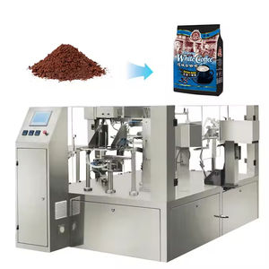 Machine de remplissage automatique rotative pour sachets à bec verseur, machine d'emballage à grande vitesse pour sachets debout pour les sauces à salade, les sauces et les liquides - Product Image 1