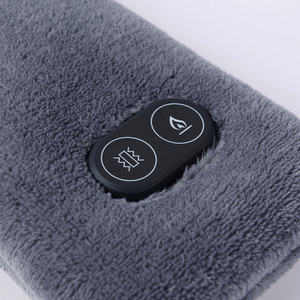 Invierno felpa <span class=keywords><strong>Rosa</strong></span> vibración negro inteligente calefacción inteligente Usb recargable cuello envoltura calentador masaje eléctrico bufanda calentada - Product Image 5