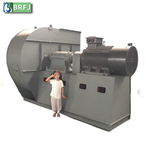 75KW 용광로 유도 외풍 팬, 연도 가스 재활용 팬, 열풍 순환 원심 팬 - Product Image 3