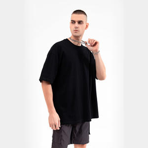 เสื้อยืดสตรีทแวร์ผ้าฝ้ายสีดำสำหรับผู้ชายและ100% เสื้อยืดพิมพ์ลายดิจิทัลสำหรับทั้งชายและหญิง - Product Image 3