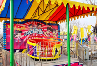Manège pour enfants de fête foraine, mini disco Tagada