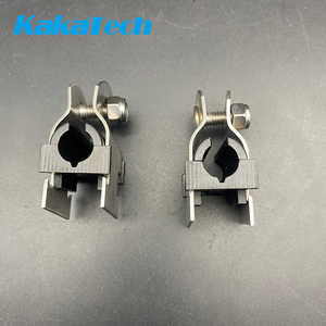 Sistemas de sujeción de canal de fábrica, abrazaderas de goma TPE, abrazaderas de amortiguación eléctricas de zinc para montaje en canal - Product Image 3