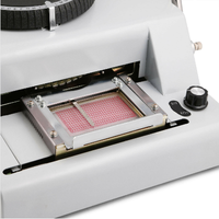 Machine à gaufrer 72 caractères Embosser Estampage Imprimante ID PVC VIP Carte de crédit Cartes de visite