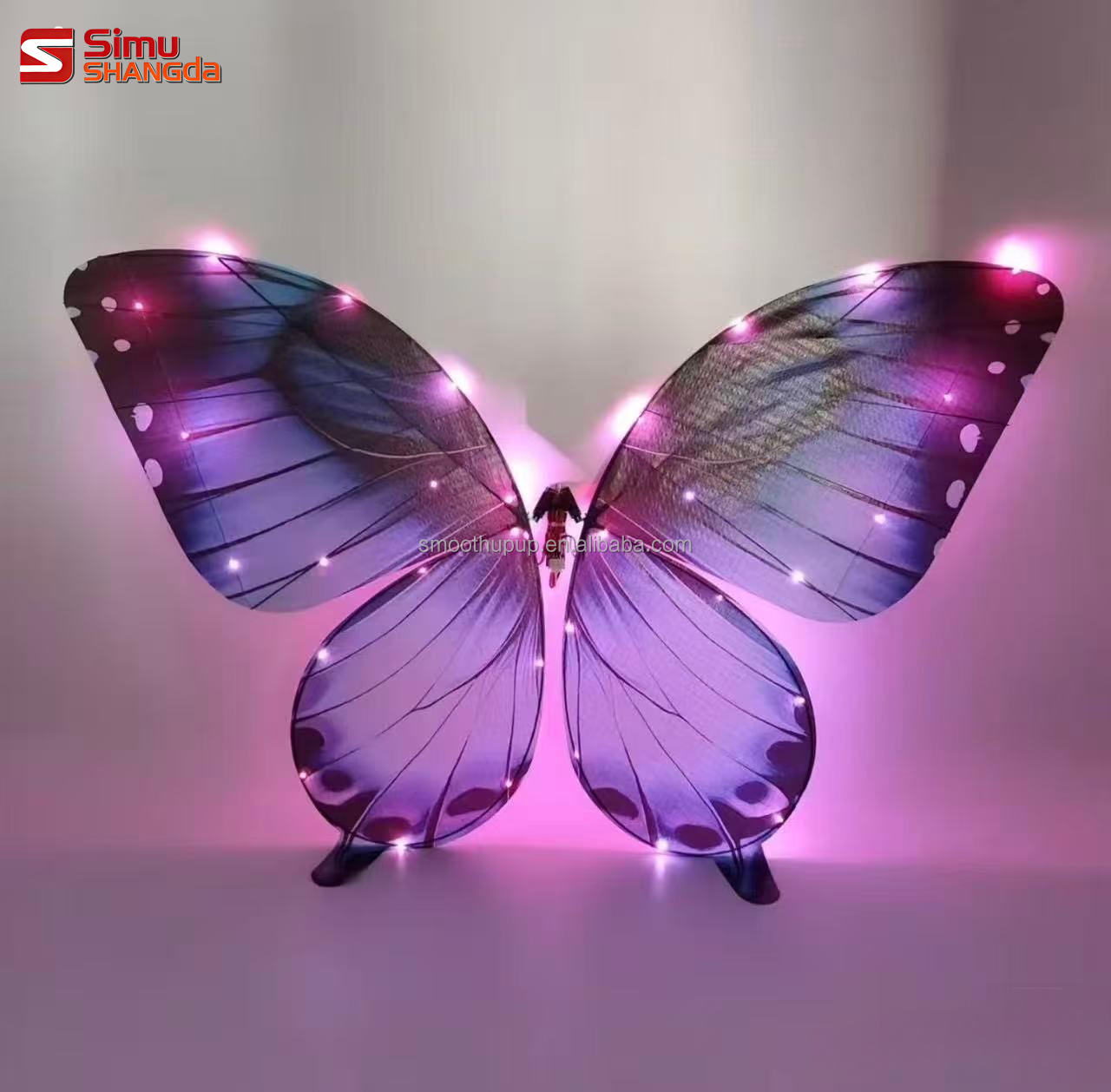 ผีเสื้อ + เซอร์โว + รีโมทคอนโทรลพร้อมไฟ