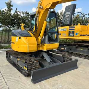 Wereldwijde Verkoop Gebruikte Komatsu Pc78us Graafmachine Met Bouwwerkzaamheden - Product Image 3