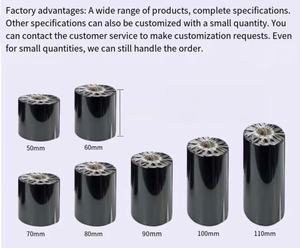 Cinta de Cera para Transferencia Térmica de 70x300mm Personalizada de Fábrica, Compatible con Impresoras de Etiquetas a Color OKI con Color Personalizado - Product Image 5