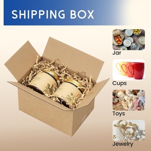 Grande quantité de cartons ondulés prêts à l'emploi, emballage personnalisé, revêtement UV, boîtes pliables recyclables, découpe au laser - Product Image 4