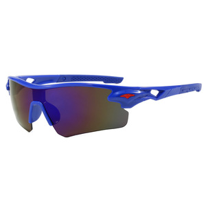 Gafas de Sol Deportivas <span class=keywords><strong>para</strong></span> Ciclismo con Logotipo Personalizado, <span class=keywords><strong>Lentes</strong></span> Amarillas con Protección UV 400, Media Montura, <span class=keywords><strong>para</strong></span> Correr y Pescar - Product Image 6