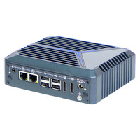 Mini PC Industrial Sin Ventilador con Intel N150, 16 GB DDR5, 3x M.2, HDMI Dual 4K, LAN Dual y 8x USB para IoT/Automatización/Computación de Borde