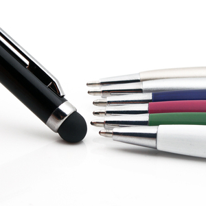 Stylet tactile fin en métal personnalisé avec logo sur mesure - Product Image 3