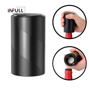 Automatic Magnetic Beer Bottle Opener Push Down Wine Opener Portable Bar tools Kitchen Gadgets Party Gift