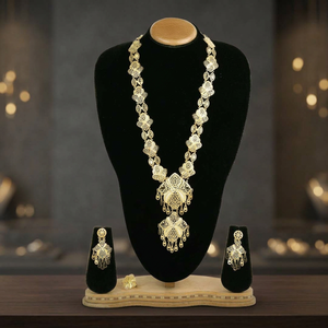 Collares de Moda al por Mayor, Chapados en Oro de 14K, 18K y 24K, Estilo Dubái, Juego de Joyería Turca, Diseño Turco, Juego de Joyería Tradicional - Product Image 1
