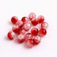 Perles ab Double couleur, pièces, pour la fabrication de bijoux, perles brillantes transparentes en acrylique, vente en gros