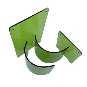 Filtre de sécurité en verre pour laser à fibre 1064 Nm, fenêtre de protection pour équipement de découpe, marquage et soudage au laser - Product Image 1