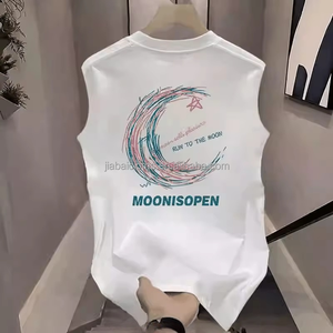 T-Shirt Hip-Hop da Uomo di Alta Qualità a <span class=keywords><strong>Maniche</strong></span> <span class=keywords><strong>Corte</strong></span>, 100% Cotone 220g, Vestibilità Ampia, Nuova Collezione, Vendita all'Ingrosso - Product Image 3