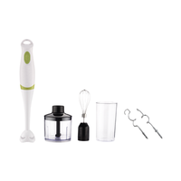 Mixeur Plongeant Électrique Portable Professionnel 4-en-1 Commercial 200W Facile à Nettoyer pour Usage Domestique et Hôtelier
