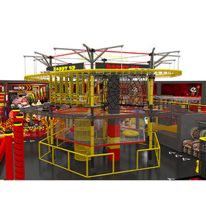 Circuito de Cuerdas de Alta Seguridad, Circuito de Cuerdas <span class=keywords><strong>Profesional</strong></span> con Múltiples Estilos para Parques de Aventura y Tirolinas - Product Image 1