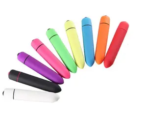 Colorful Battery Wireless Mini Sex Toy Bullet Vibrator For Female