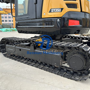 รถขุดมือสองยี่ห้อซันนี่ ผลิตในจีน รุ่นเรนนูโอ ขนาด 3.5 ตัน รถขุดซันนี่มือสอง รุ่น Sy35 60 75 95c 135 มินิเอ็กซ์คาเวเตอร์ - Product Image 3