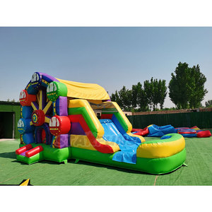 Promotion : Château Gonflable Combo Grande Roue de Ferris, <span class=keywords><strong>en</strong></span> Stock, Idéal pour les Fêtes - Product Image 2