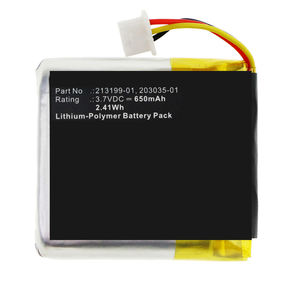 Cuffie senza fili 3.7V batteria ai polimeri di Li per Plantronics 203035-01 203055-01 208769 B8200 Savi 8220 Savi W8220 - Product Image 3