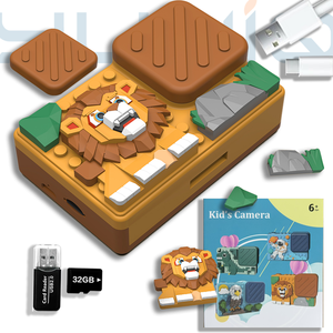 Yuniq Puzzel Camera Voor Kinderen 2.4 Inch Scherm 6 Games Multi Taal Perfect Verjaardagscadeau Voor Jongens Meisjes H8 - Product Image 1