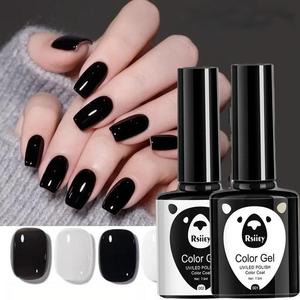 7.3ML Noir Blanc Gel <span class=keywords><strong>Vernis</strong></span> À Ongles Gel <span class=keywords><strong>Vernis</strong></span> <span class=keywords><strong>pour</strong></span> Ongles Manucure Nail Art Base Top Coat <span class=keywords><strong>Lampe</strong></span> UV <span class=keywords><strong>Semi</strong></span> <span class=keywords><strong>Permanent</strong></span> UV <span class=keywords><strong>Vernis</strong></span> - Product Image 1