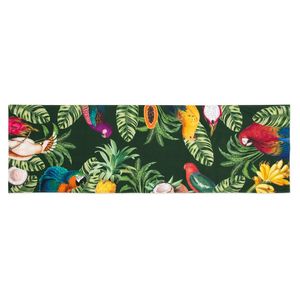 Runner da Tavola Excelsa in Cotone Havana 45x140 Cm Multicolore con Stampa Tropicale - Product Image 1