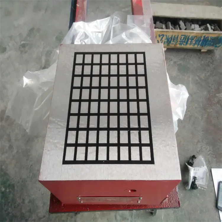 Mandrin de table magnétique à plaque magnétique permanente, haute qualité, prix bas, super puissant