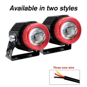 Sistemas de Iluminación Automotriz, Faros Delanteros LED para Motocicleta, Luces Antiniebla LED, Lente Blanca y Amarilla, Faro Láser LED para Jeep, Camioneta, Todoterreno - Product Image 4