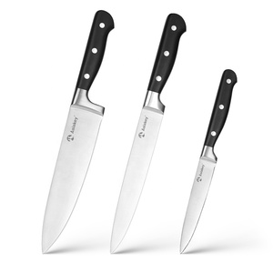 שחור משולש קלאסי srvet 3 יח 'סכין שף סט - Product Image 1