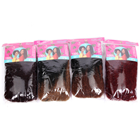 Extensions de cheveux synthétiques Afro Kinky Bulk Knotless Micro Twist de 12 pouces, 100g, pour tresses Micro Twist et dreadlocks