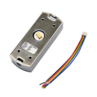 Sistema de Control de Acceso de Alta Calidad para Oficina en Casa, Luz LED, Interruptor de Apertura de Puerta Metálico, Botón de Salida de Aleación de Zinc