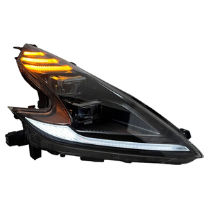 Gruppo Fari a LED per <span class=keywords><strong>Nissan</strong></span> <span class=keywords><strong>370Z</strong></span> 2008-2021 - Aggiornamento con DRL, Indicatori di Direzione Sequenziali e Lente Proiettore - Product Image 3