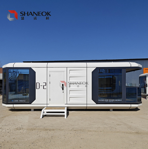D2 Luxury Space Capsule Cabin Hotel Maison préfabriquée moderne, mini-maison mobile d'extérieur, module de couchage, espace de vie premium en conteneur - Product Image 3